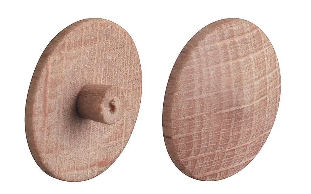 Solid Wood Cover Cap 25 × Cover Press Fit In Steamed Beech Furniture Screws Caps – product image 2