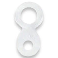Nickel One-Piece D-Ring Picture Frame Hangers – No Screws