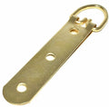 Brass Heavy-Duty D-Ring Picture Frame Hangers – 92mm, Up to 17kg