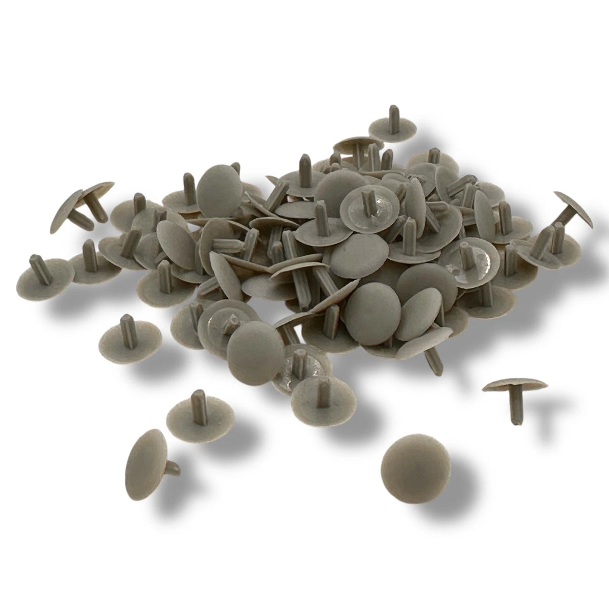 Confirmat Screw Cover Caps Stemfix™ Light Grey Snap-On Chipboard, MDF screws – product image 1