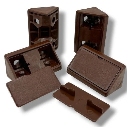 Campervan Corner Connector Blocks with Caps – 44 × 20mm, 4 Colours - image 21