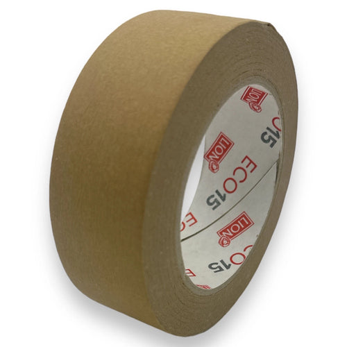 6x 38mm Brown Self Adhesive Backing Tape Picture Frame Picture Framing 50m – product image 1