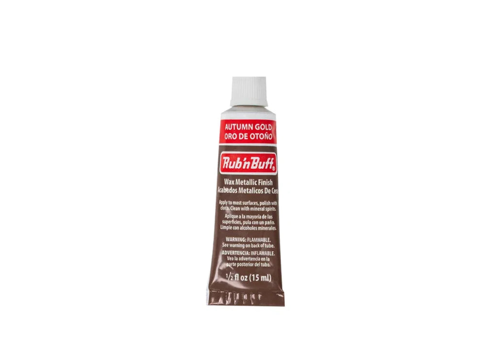 Autumn Gold Rub n Buff Original Metallic Gilding Wax Wood Frame Paste 15ml Amac – product image 3