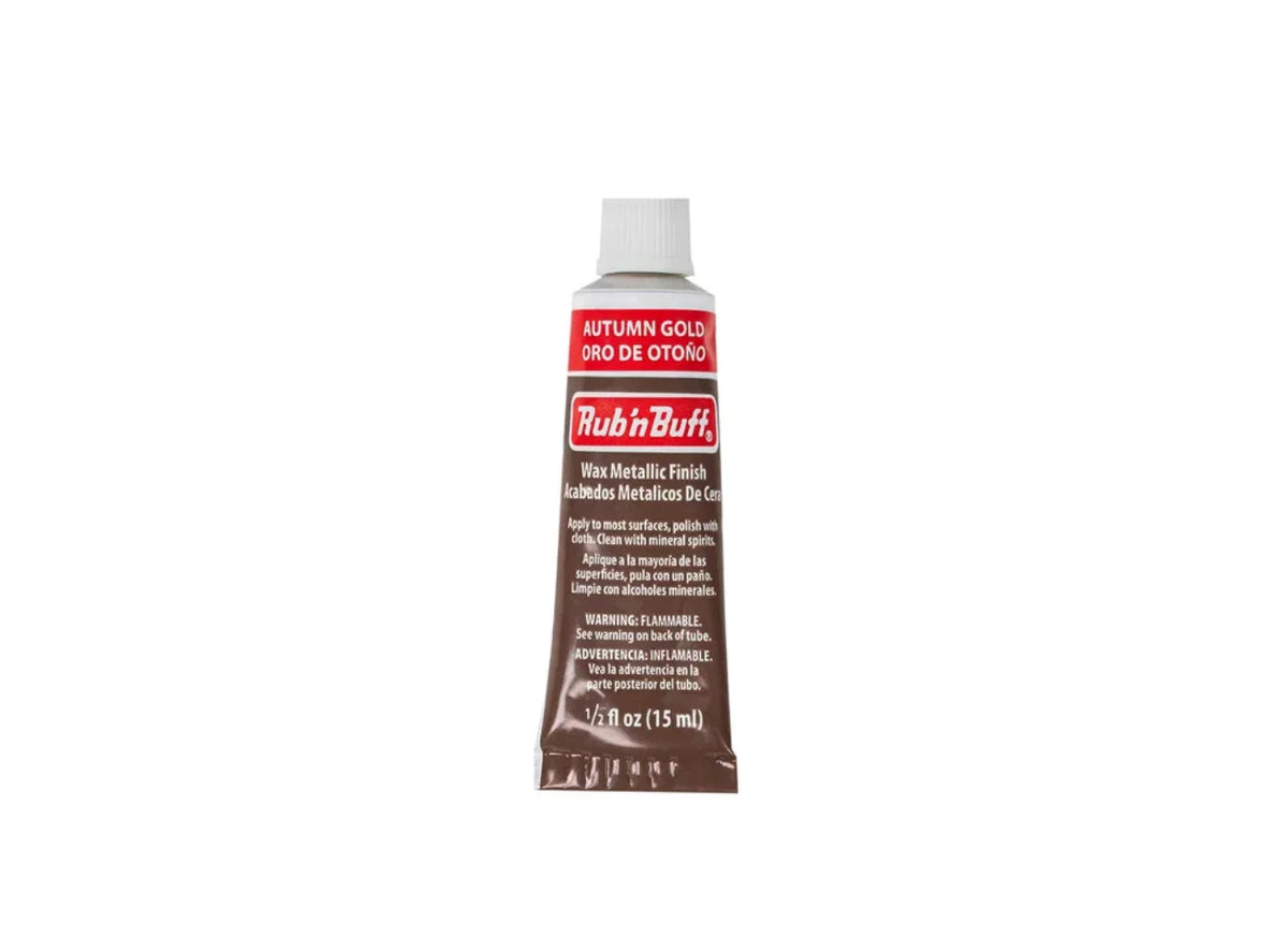 Autumn Gold Rub n Buff Original Metallic Gilding Wax Wood Frame Paste 15ml Amac – product image 3