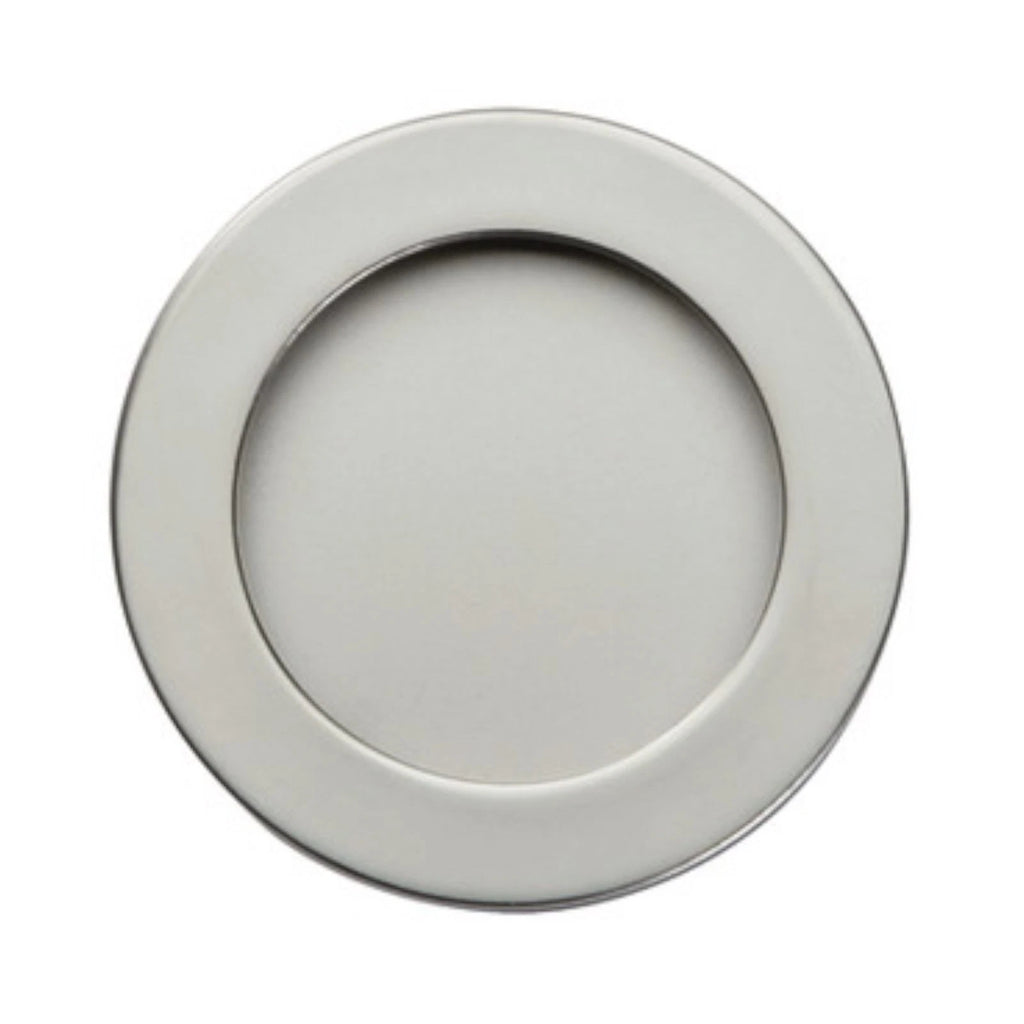 Recessed Flush Sliding Door Handle Inset Round Handle Zinc Alloy Ø 50mm Indre – product image 6