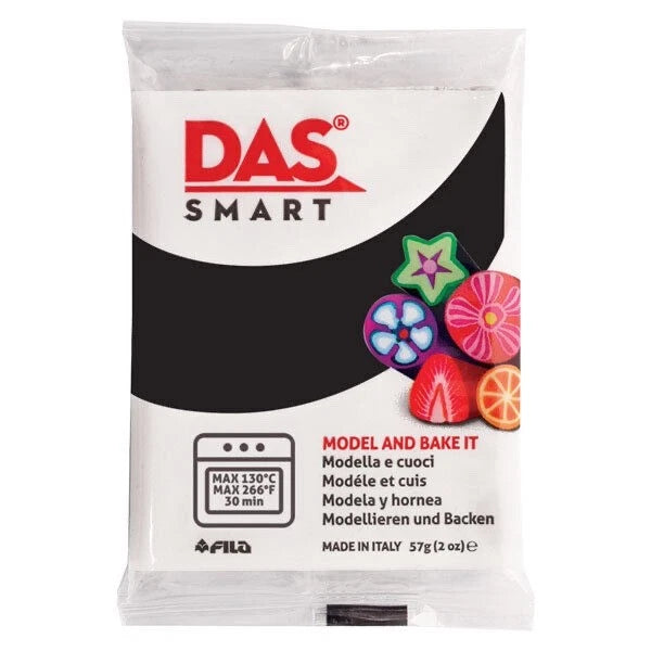 Black DAS Clay Smart Oven Bake Polymer 57g - Modeling & Craft Clay Kids Make – product image 2