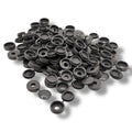 Screw Cover Caps Hingedsmall Dark Grey Plastic Fold Over Size 6g/8g Gauge Gray – product image 1