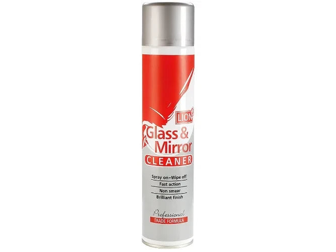 Glass mirror cleaner Lion Spray on Can 600ml Pictures Frames TV – product image 1