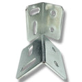 Häfele Zinc Angled Stretcher Brackets – 38 × 26.5 × 26.5mm