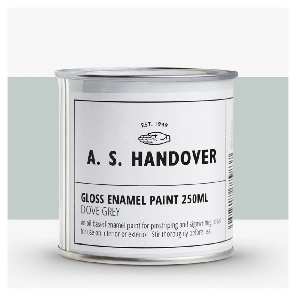 Enamel Paint Oil Based Dove Grey Handover Signwriting & Pinstriping - 250ml – product image 2