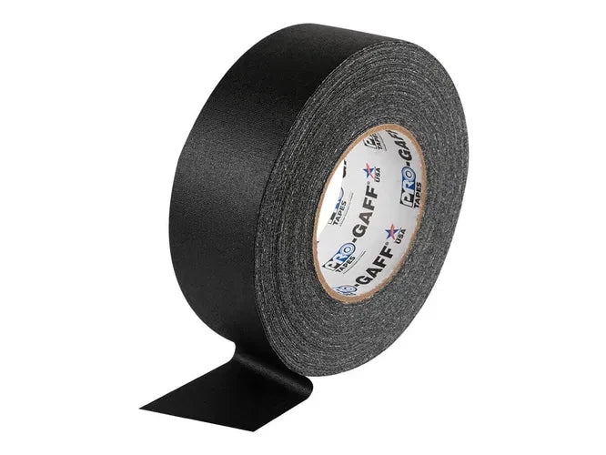 Pro Gaff Cloth Tape Black White Self Adhesive 48mm × 50m Picture Framing – product image 1