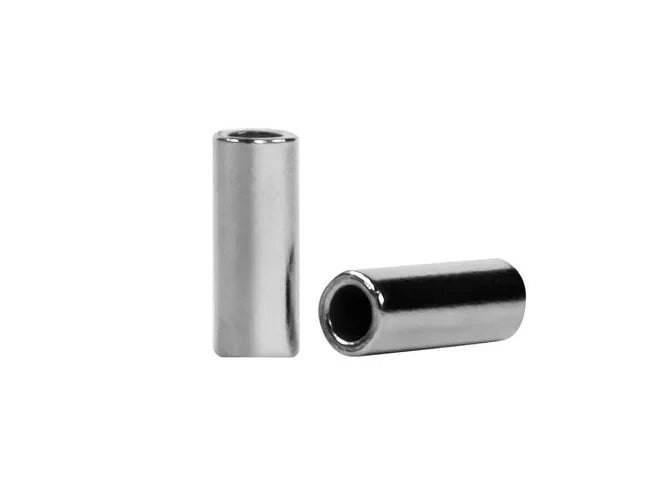 Kwik wire ferrules Silver 2.13mm picture hanging Fits #3 Photo Frame Pack of 25 – product image 1