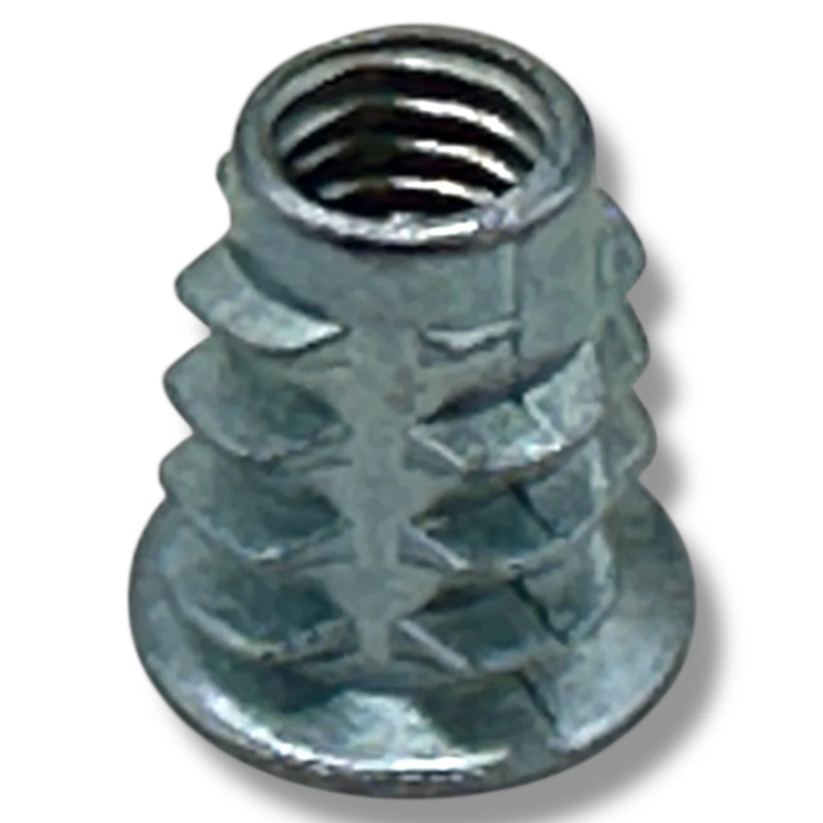 Screw-In Sleeve M6 × 13mm Internal Thread for Ø 7.5mm Hole pack of 10 Nut Set – product image 2