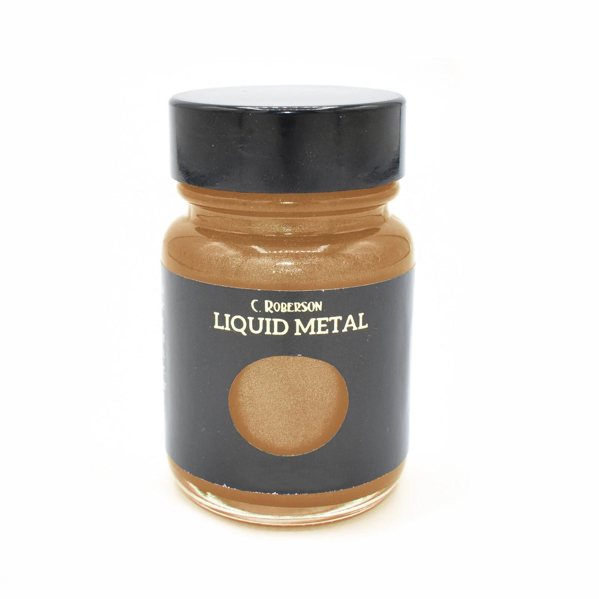 C. Roberson Autumn Gold Liquid Metal Paint – 30ml