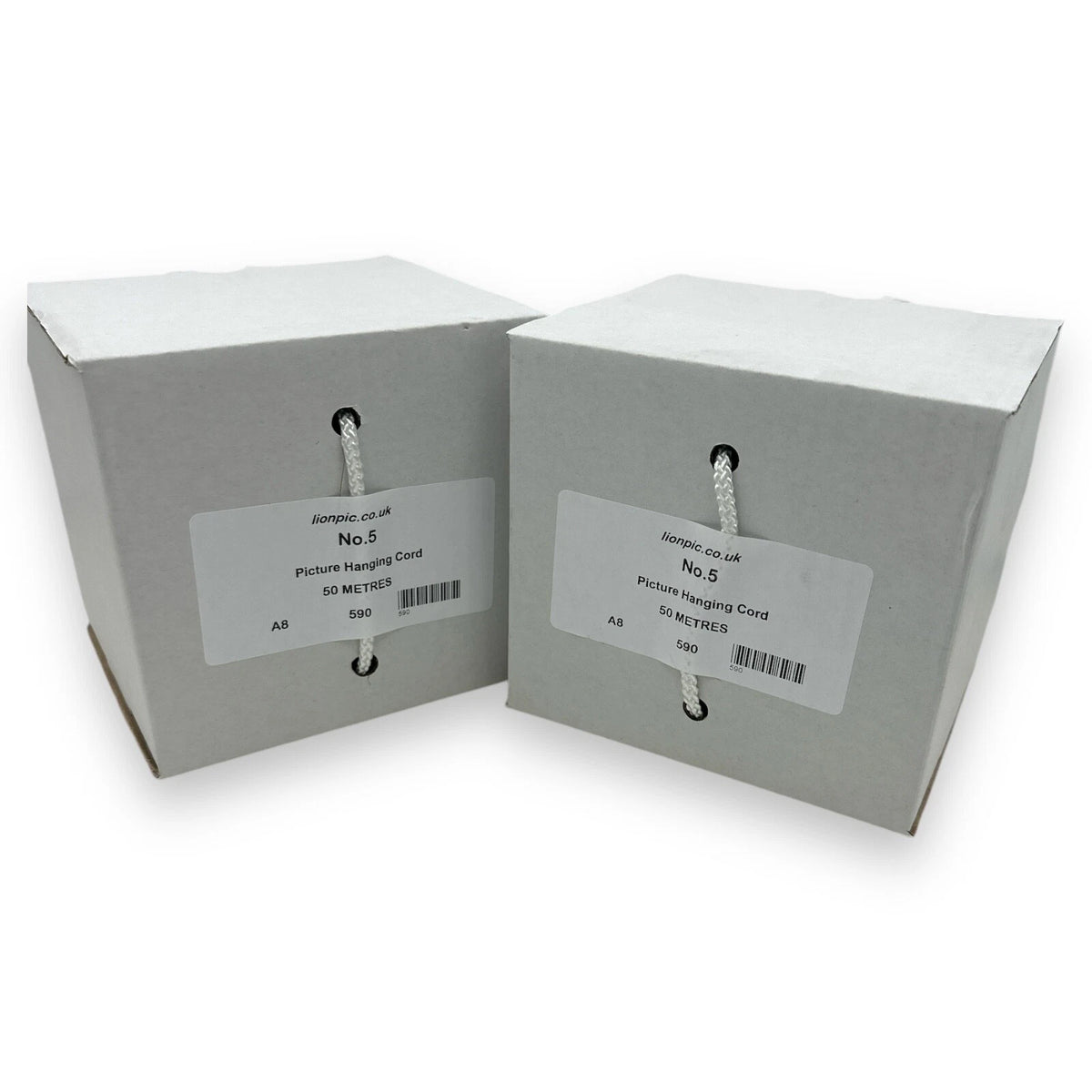 Picture Cord 100m x No.5 Low Stretch 337kg Photo Frame Hanging - Max Weight 84kg – product image 1