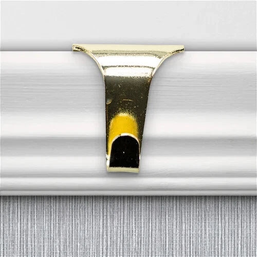 Picture Rail Hooks Hanging 38 × 34mm Brass Mirror Painting Strong Reliable – product image 1