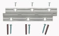 Picture Mirror Hanger Z Bar French Cleat Pairs + Solid Wall Hardware + Screws – product image 1
