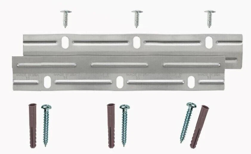 Picture Mirror Hanger Z Bar French Cleat Pairs + Solid Wall Hardware + Screws – product image 1
