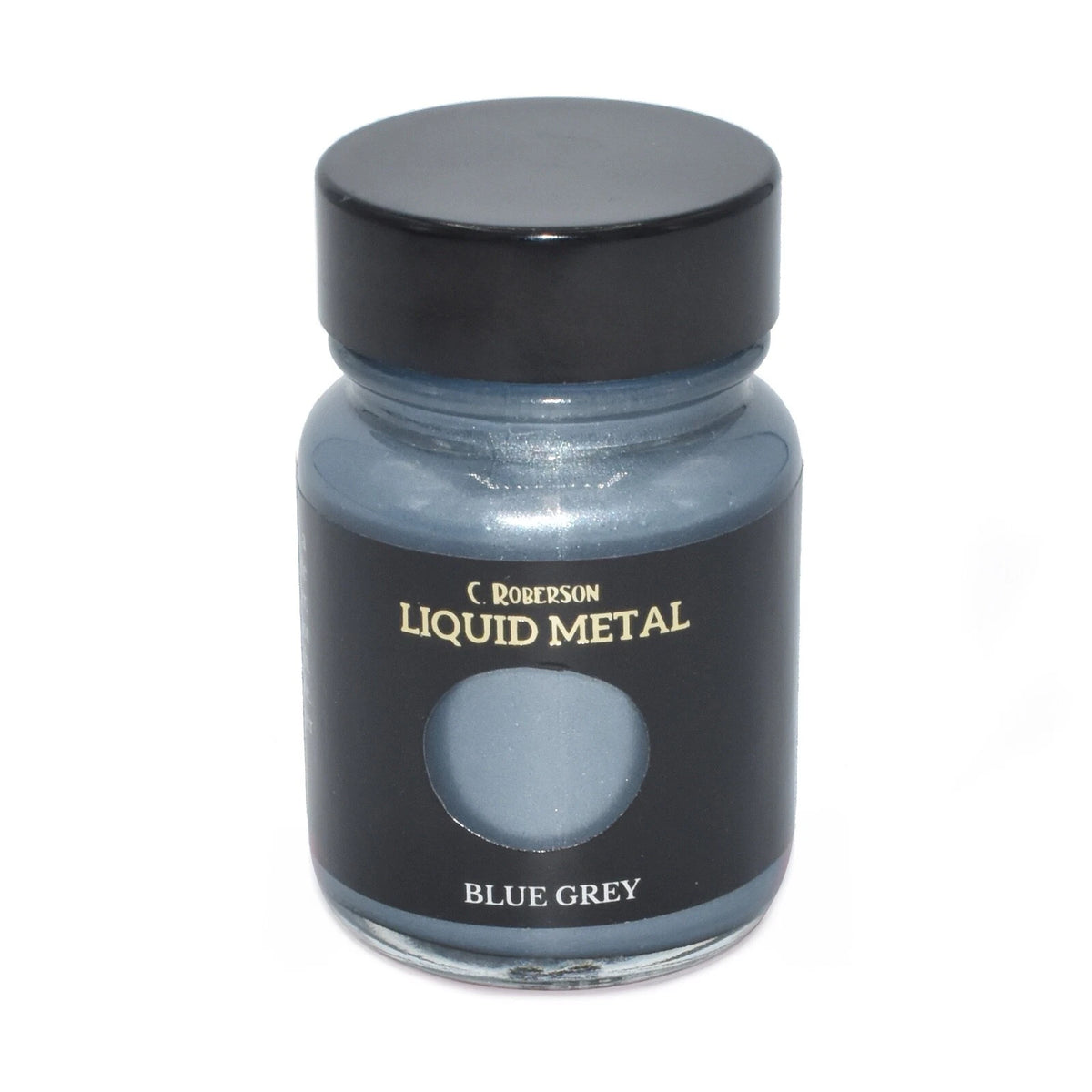 C. Roberson Blue Grey Liquid Metal Paint – 30ml