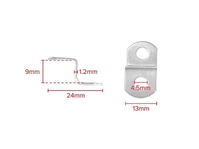 Canvas Offsets 6mm, 2-Hole Fit stretched canvas into frame / shadow box framing – product image 4