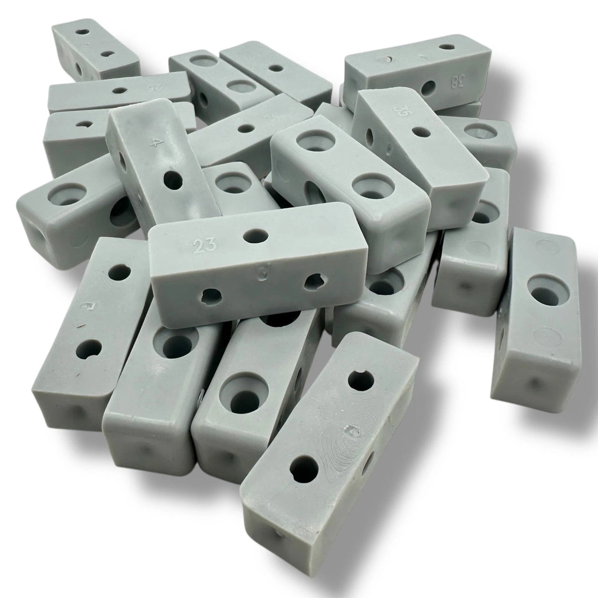 Modesty Mod Blocks Light Grey Kitchen Cabinet Cupboard Fixing Connector Block – product image 6