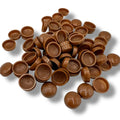 Metallic Brown (M) Gloss 6/8g Snap-Caps screw cover caps