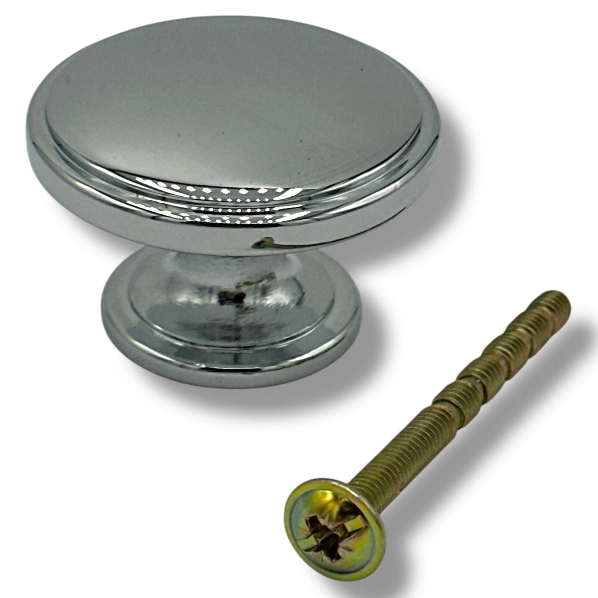 DOOR KNOBS Zinc Alloy 38mm 1 PACK Kitchen/Bedroom Drawer Pull Handles Henriett – product image 1