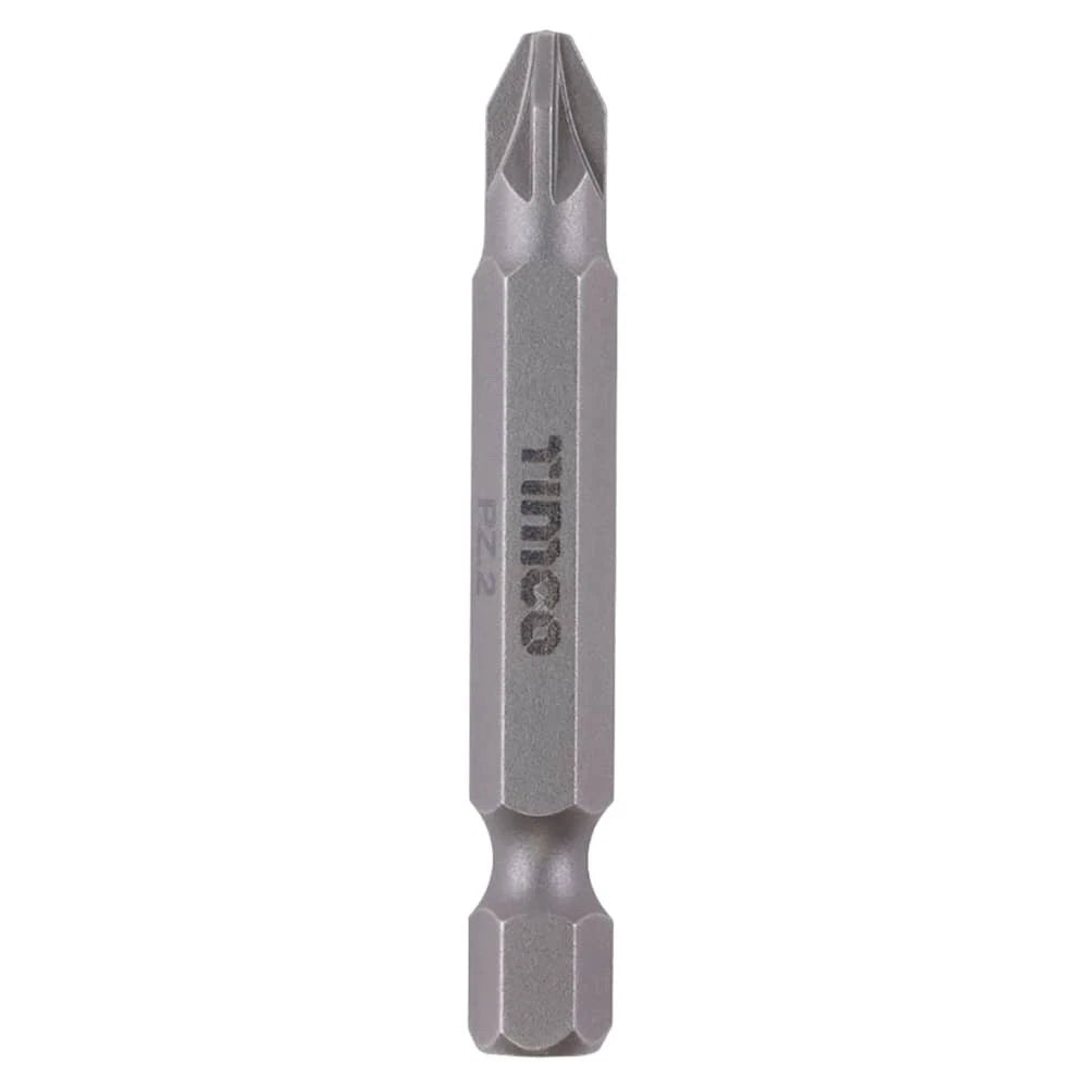 Drill Bit Screwdriver Insert Driver Bits Addax Pozi 2 PZ2 50mm S2 Grey 12 Packs – product image 3
