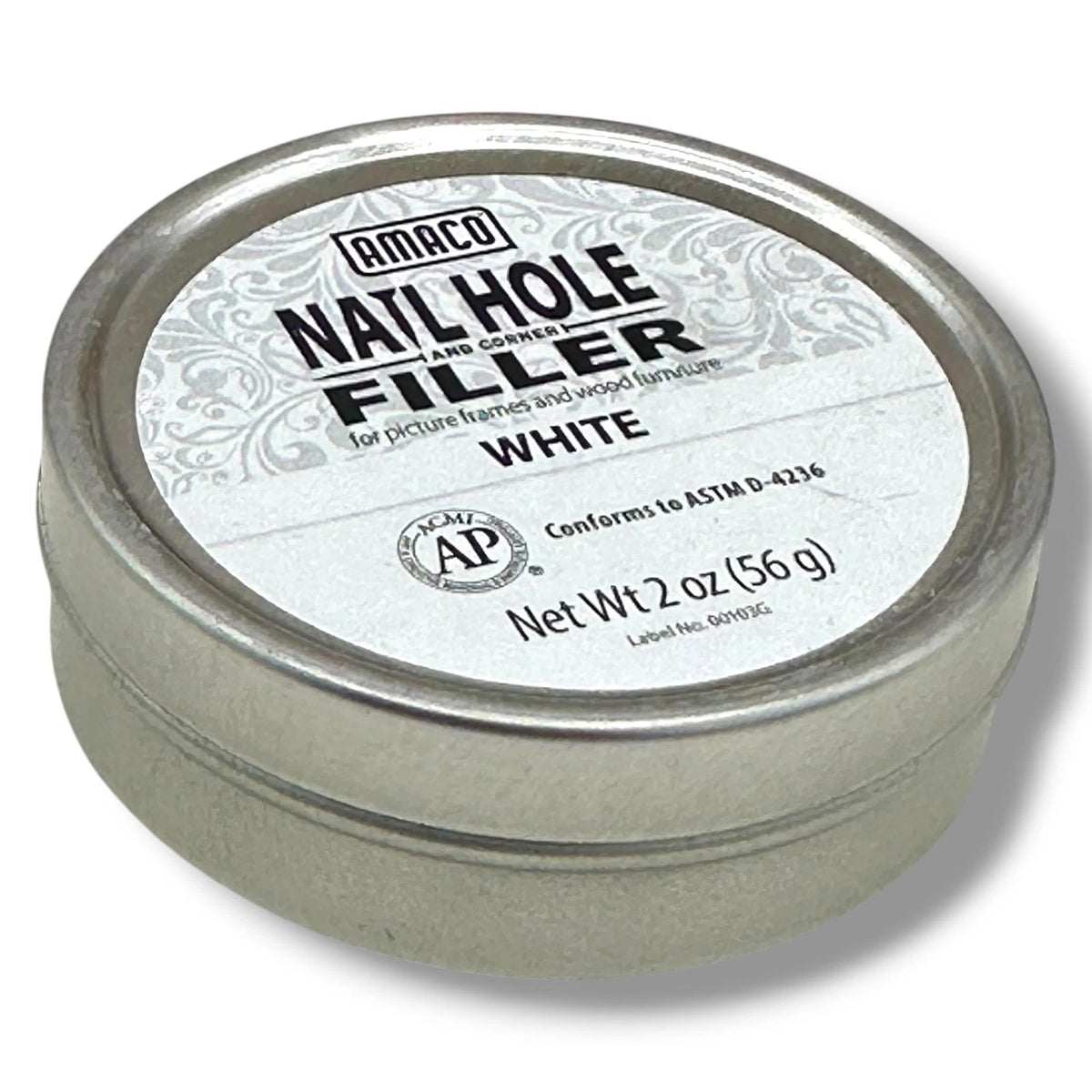 Amaco Wax Filler White 56g Picture Framing Wood Furniture 2oz Corner Fill Frames – product image 1