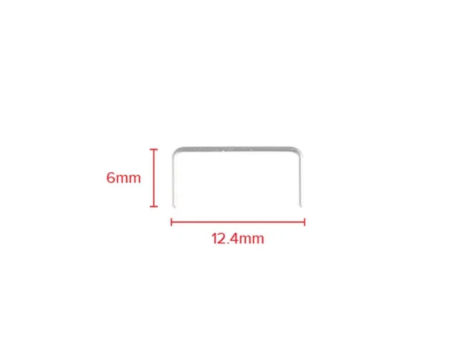 Omer Staples 50 Series 6mm 1/4" Galvanised 5000 1.25mm Staples Gun Frames Canvas – product image 4