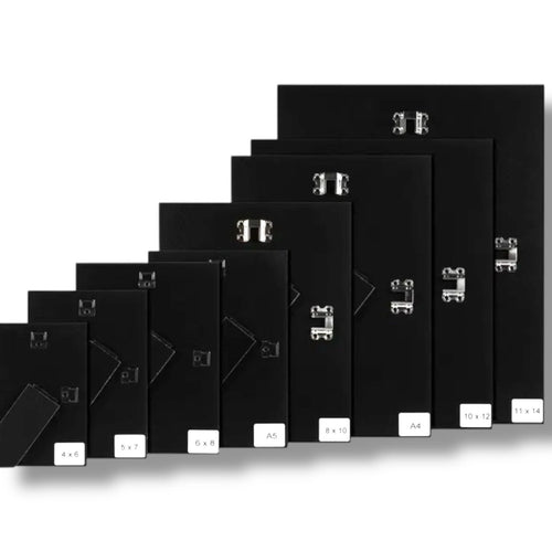 11 × 14in Adjustable-Leg Black MDF Picture Frame Strut Backs – product image 1