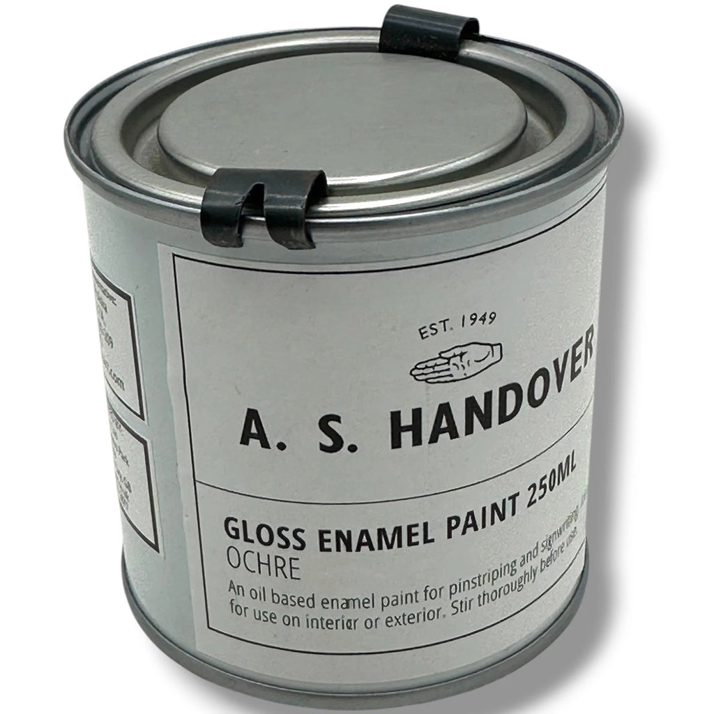 Enamel Paint Oil Based Ochre Brown Handover Signwriting & Pinstriping - 250ml – product image 1