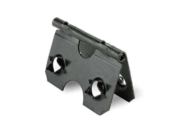 Black Easel Strut Hinge Picture Framing Frame Hinges Hinging Self Fix 4-Hole 38mm – product image 1