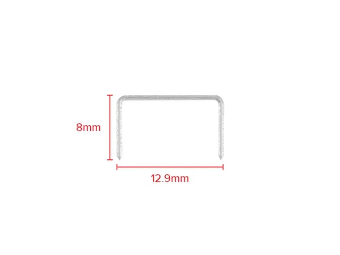 Staples Upholstery OMER 80 Series 8mm Galvanised Framing Canvas galvanised LION – product image 4