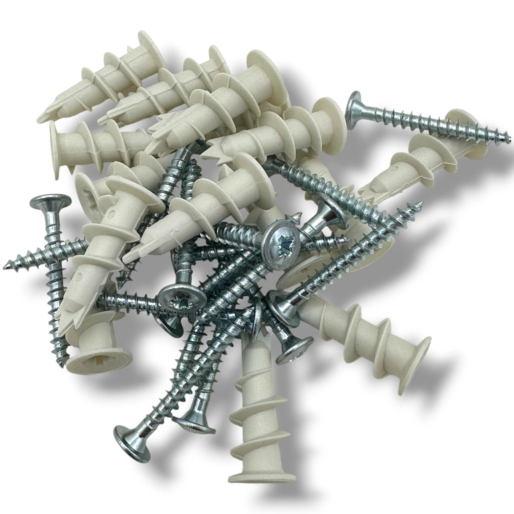 Plasterboard Nylon Fixings Self Drill Cavity Wall Speed Anchor Plugs And Screws – product image 1