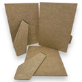 8 × 6in Long-Leg Brown MDF Strut Backs – Pack of 3 – eBay listing image 1
