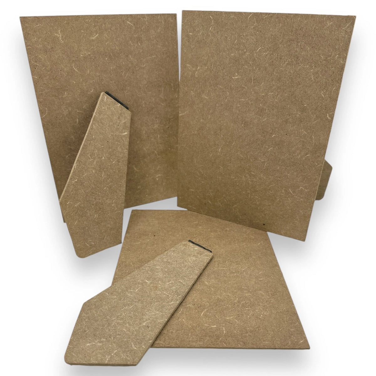 8 × 6in Long-Leg Brown MDF Strut Backs – Pack of 3 – eBay listing image 1