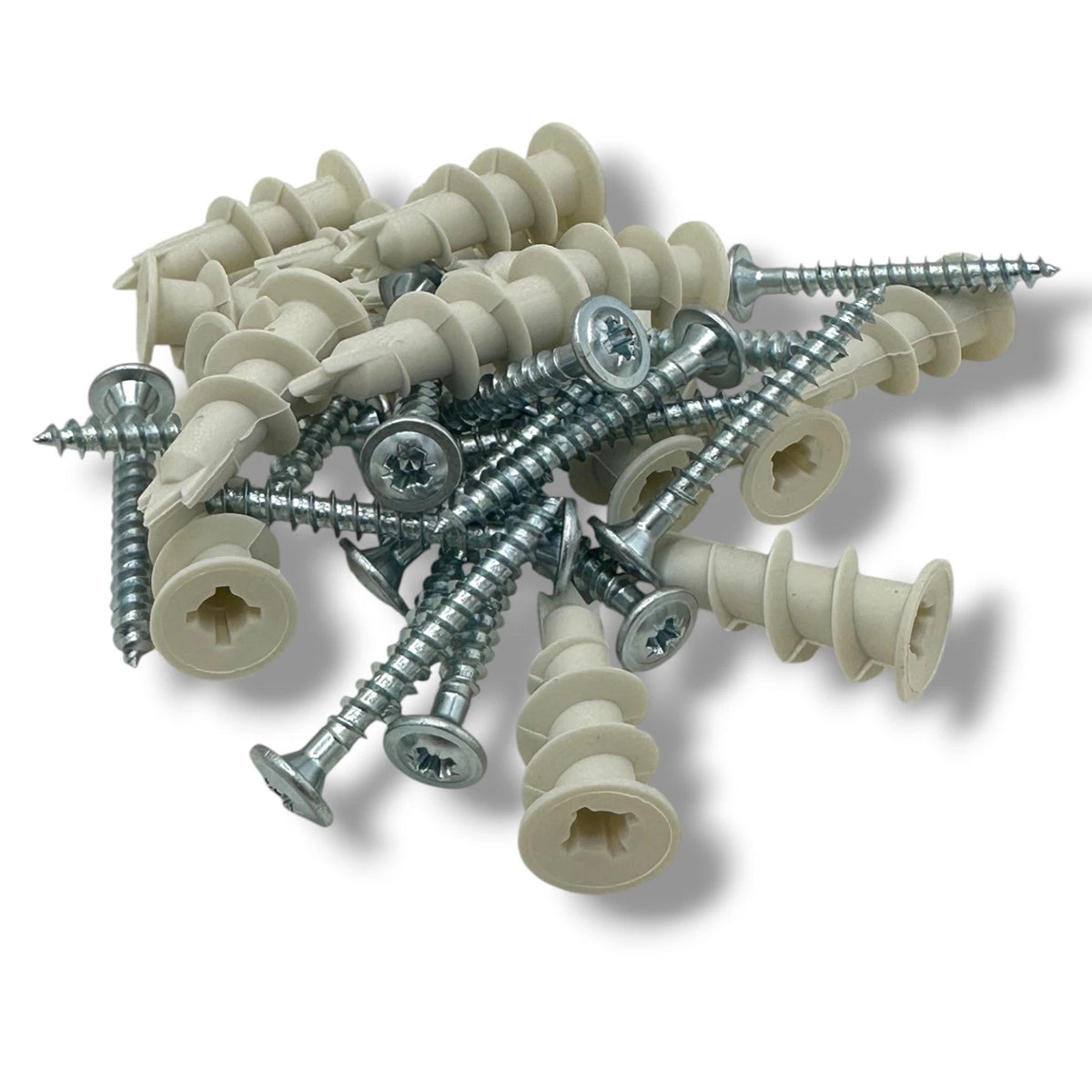 Plasterboard Nylon Fixings Self Drill Cavity Wall Speed Anchor Plugs And Screws – product image 2