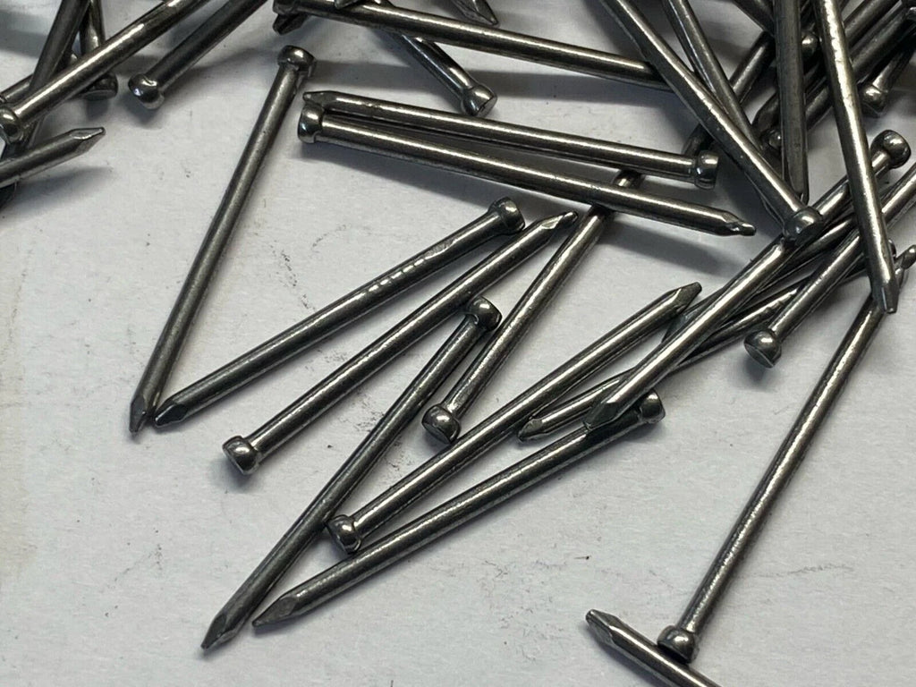 Veneer Moulding Pins Tacks 40mm 1.6mm Framing Canvas Thin Nail Steel Panel Pin – product image 3