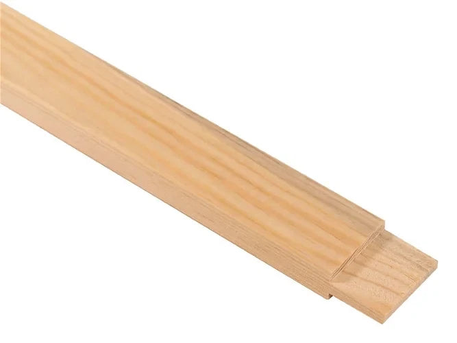 Canvas Brace Bar – 762mm (30"), Fits 19 × 35mm Bars – wooden canvas brace bar
