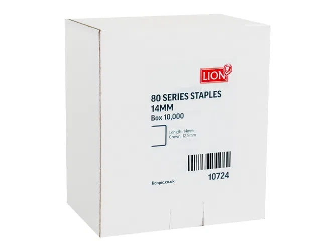 Staples Upholstery Framing 80 Series 14mm Galvanised Canvas galvanised OMER LION – product image 2
