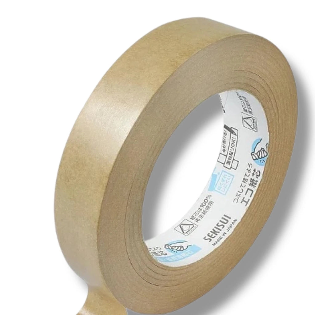 Paper Tape Sekisui 6 Rolls 504NS Self Adhesive Brown 25mm × 50m Premium Flexible – product image 3