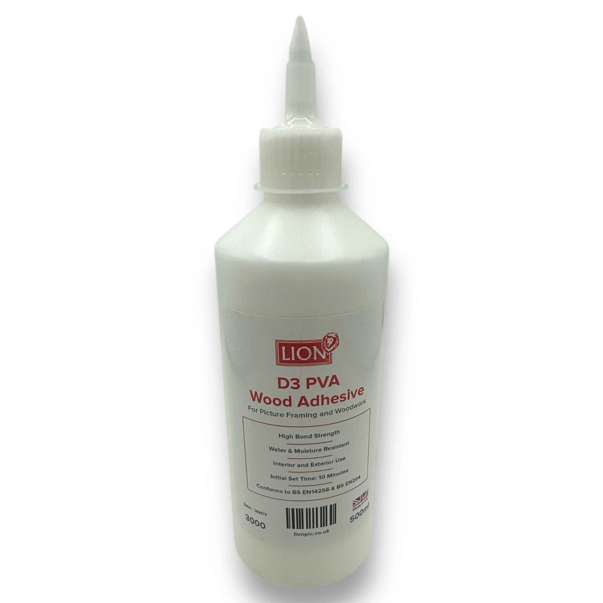 LION D3 PVA Wood Adhesive – 500ml Twin Pack - image 2