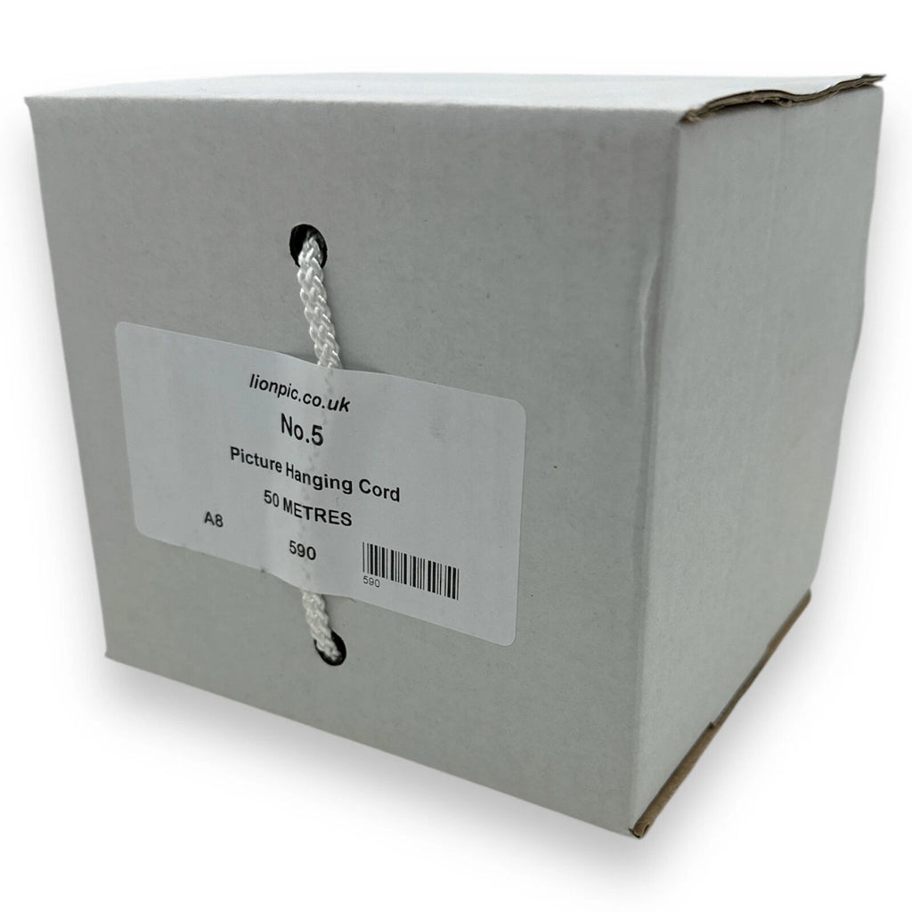 Picture Cord 100m x No.5 Low Stretch 337kg Photo Frame Hanging - Max Weight 84kg – product image 2