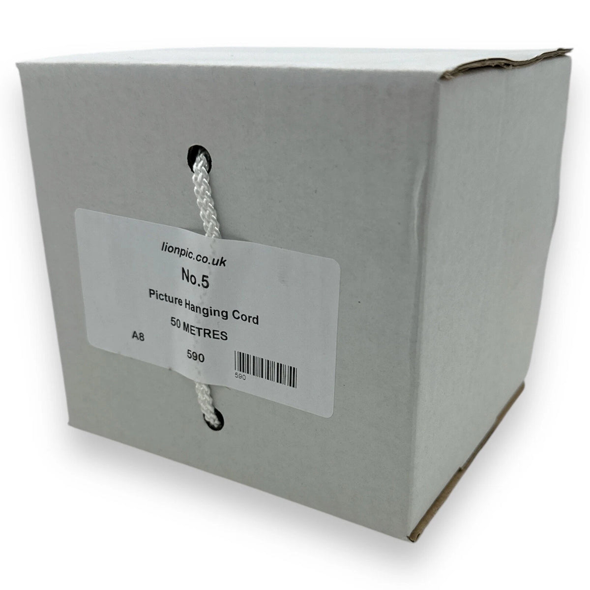 Picture Cord 100m x No.5 Low Stretch 337kg Photo Frame Hanging - Max Weight 84kg – product image 2