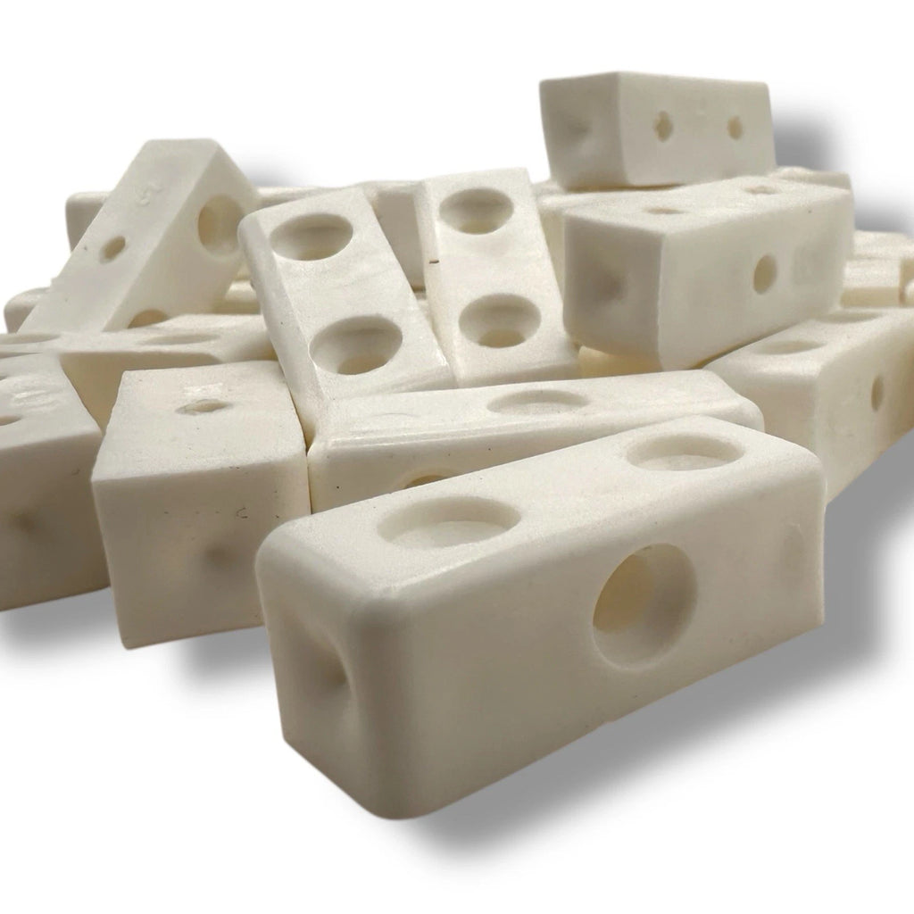 Modesty Mod Blocks White Kitchen Cabinet Cupboard Fixing Joint Connector Block – product image 3