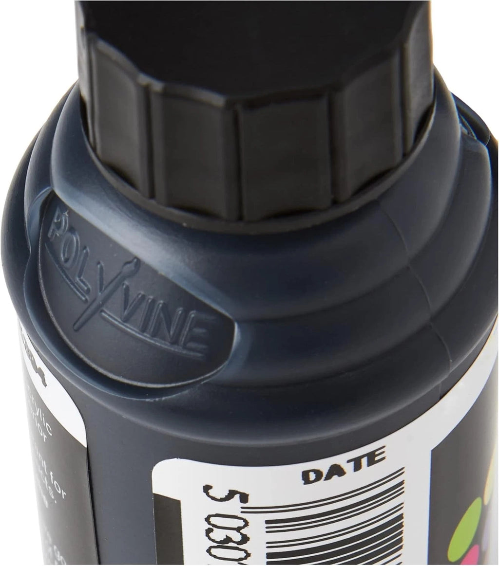 Polyvine Acrylic Colourant 50g Black Vibrant Waterbased Concentrated Pigments – product image 4