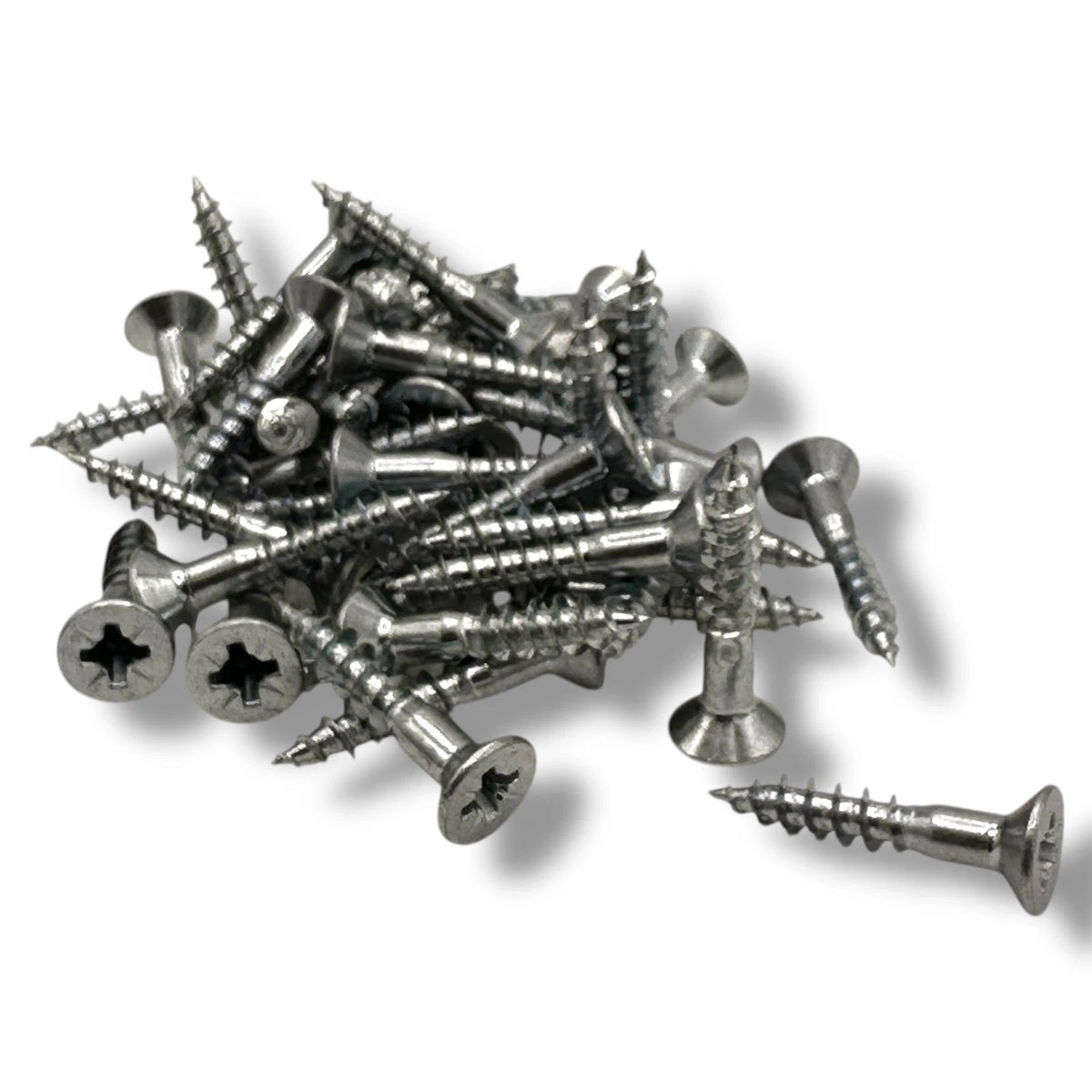 Countersunk Screw SupaChip Wood Chipboard Screws M4.5 (9g) × 25mm Signs Caps – product image 1