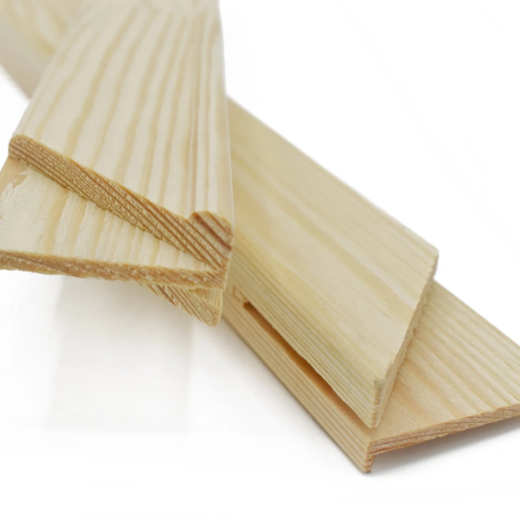 Canvas Stretcher Bars – 788mm (31"), 19 × 35mm, 1 Pair – wooden canvas stretcher bars sold as one pair