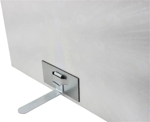 Flat Panel Stand Set Pack of 2 Desktop table top Frames Pictures aluminium Panel – product image 4